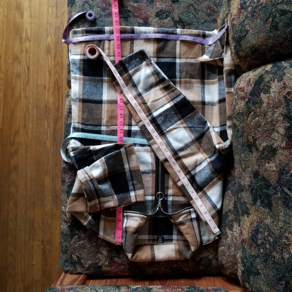 COPY - NWOT plaid/check/colour block, long sweater/top, Shein, XL, soft poly - Picture 5 of 7